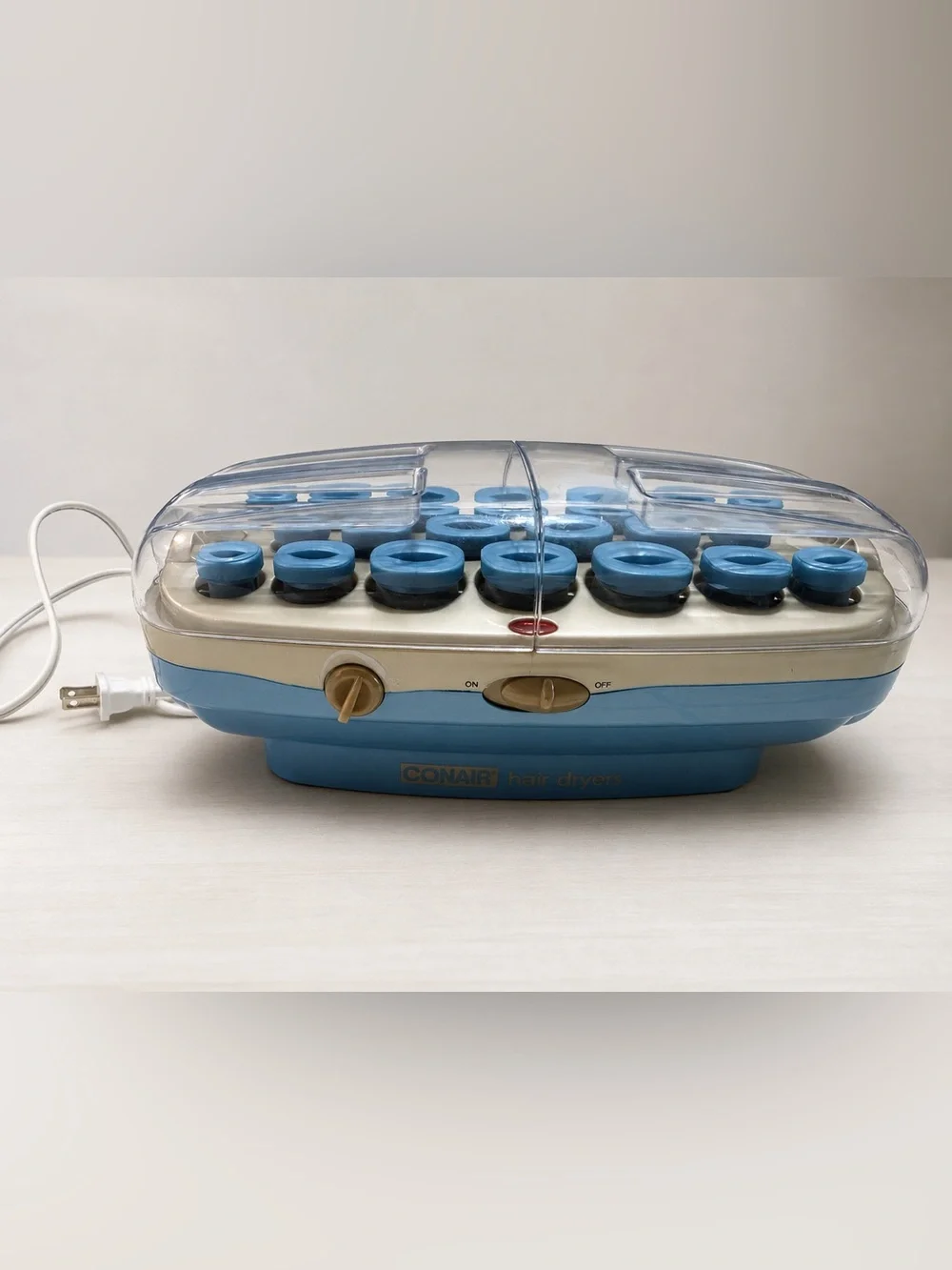 Conair Blue Hot Roller Styling Set with Protective Cover